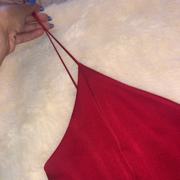 Red western open back top - Picture 4 of 4